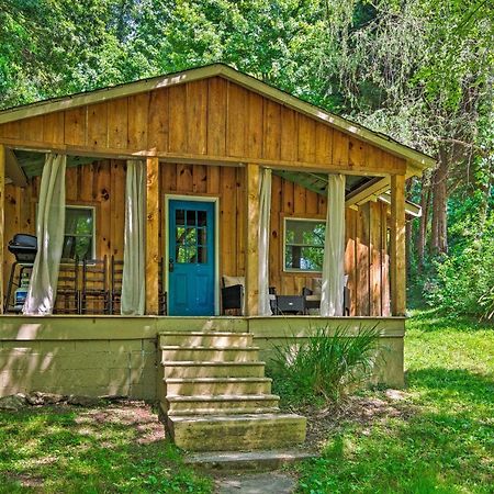 הוילה Cozy And Charming Asheville Cabin 5 Mi To Downtown! מראה חיצוני תמונה