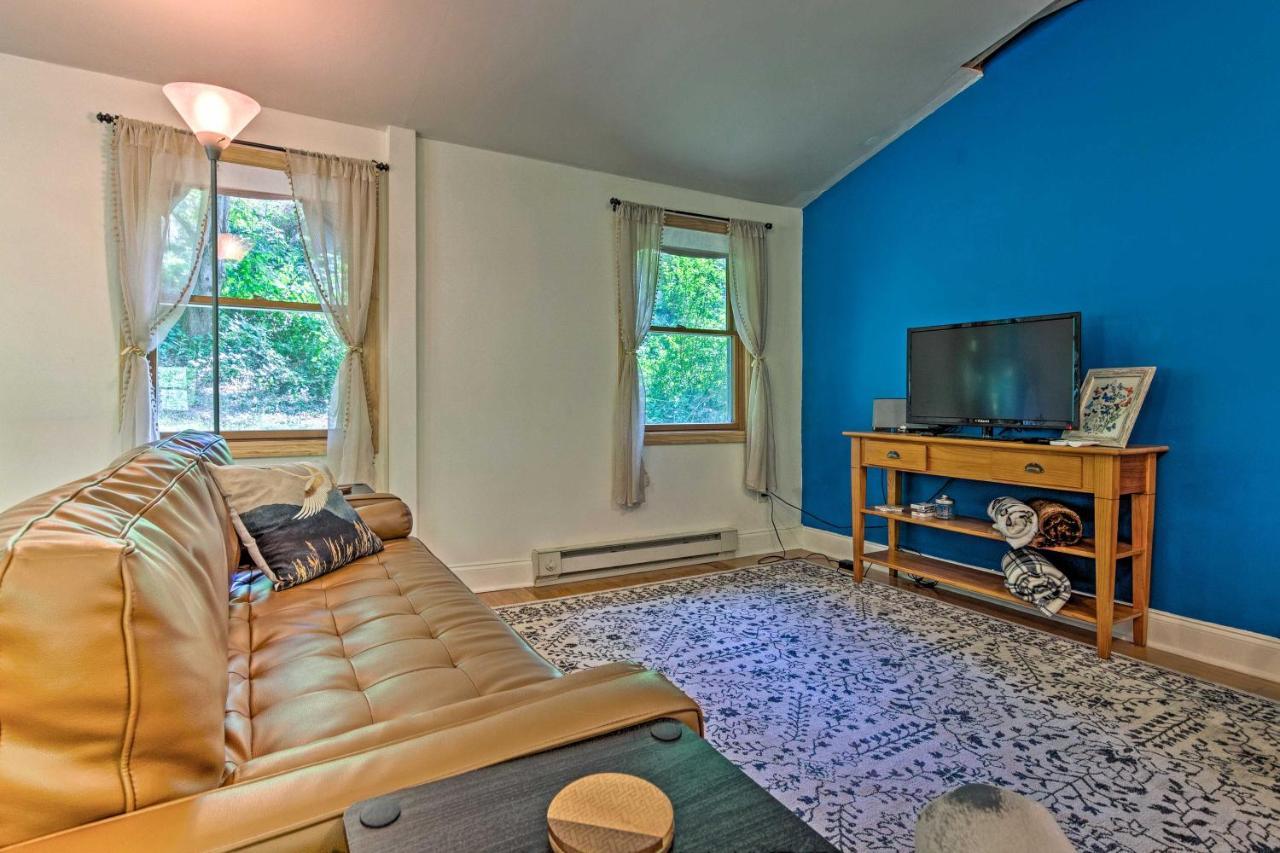 הוילה Cozy And Charming Asheville Cabin 5 Mi To Downtown! מראה חיצוני תמונה