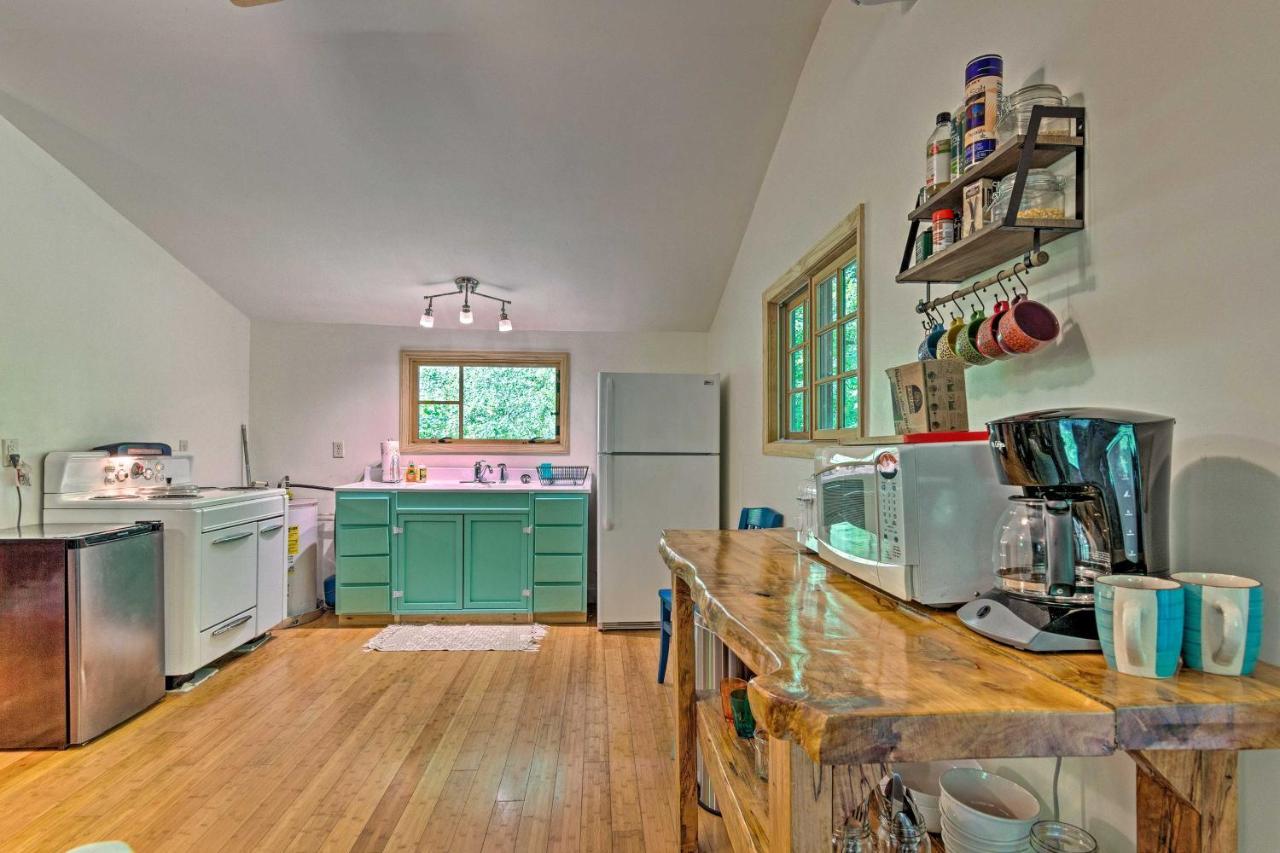 הוילה Cozy And Charming Asheville Cabin 5 Mi To Downtown! מראה חיצוני תמונה