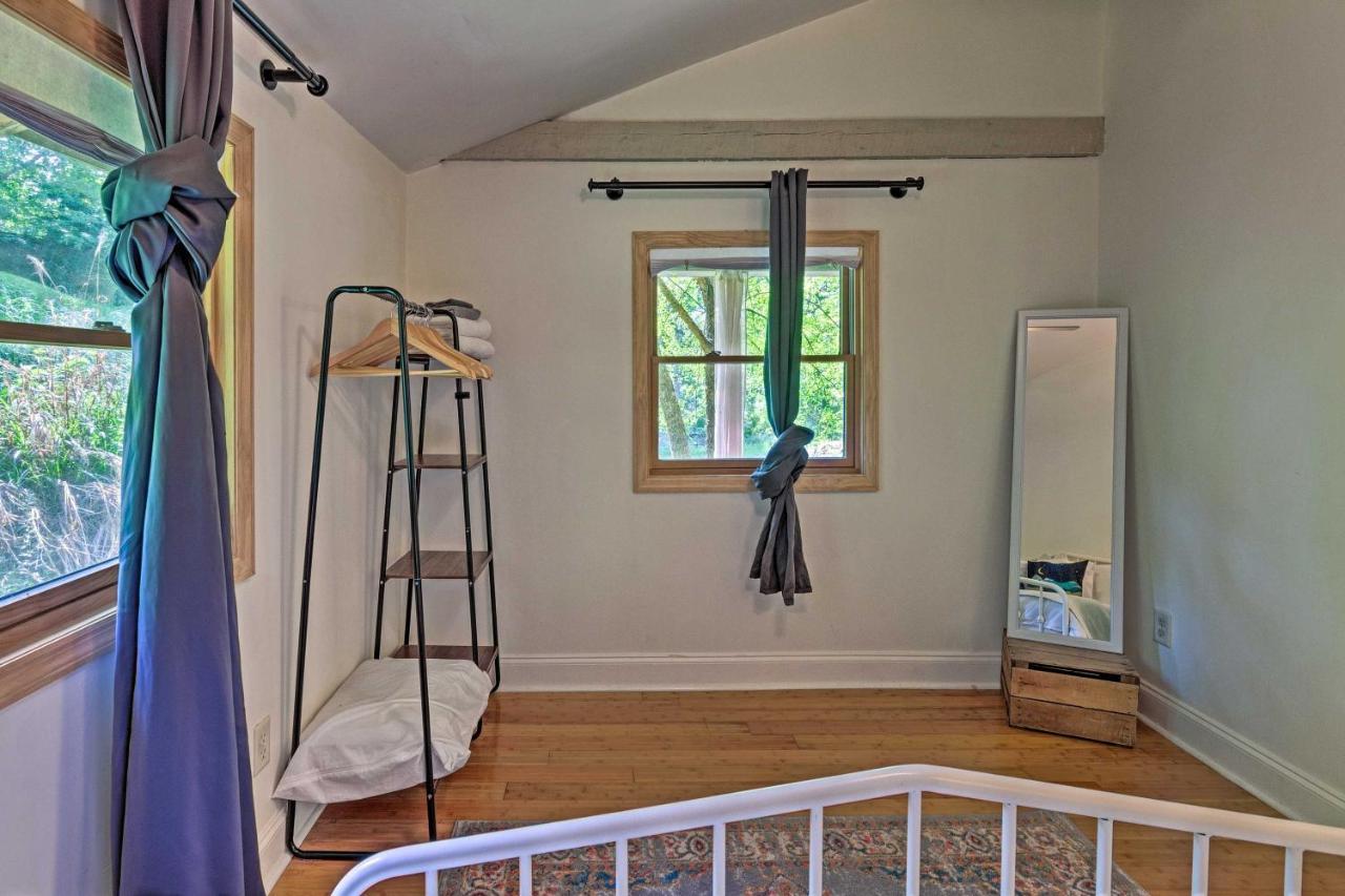 הוילה Cozy And Charming Asheville Cabin 5 Mi To Downtown! מראה חיצוני תמונה