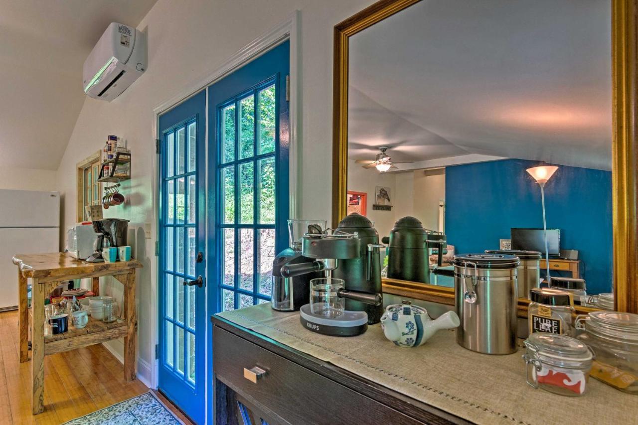 הוילה Cozy And Charming Asheville Cabin 5 Mi To Downtown! מראה חיצוני תמונה